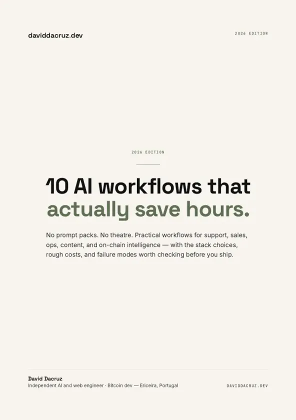 The AI Automation Playbook — PDF cover